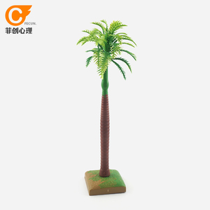 菲创心理新品沙具沙游箱庭游戏儿童玩具摆件植物类模型大号棕榈树